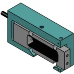 Anodized Aluminum Digital Single Point Load Cell isometric view
