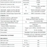 Digital Compression Canister Load Cell DTC 5043D specifications