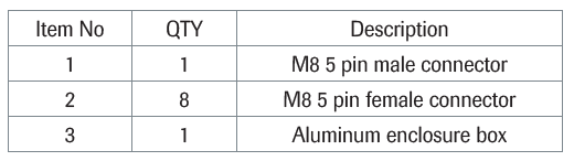 JB8 Junction Box outline dimensions