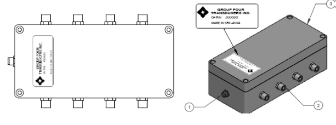 JB8 Junction Box outline dimensions