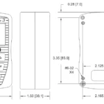 Model 3i – Basic Force Torque Indicator outline dimensions