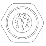 SPD 4046D Stainless Steel Digital Single Point Load Cell pin configuration