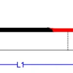 Side view drawing of GPB 6001 Aluminum Planar Beam Load Cell outline dimensions