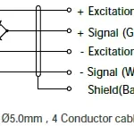9001 Tension Link Load Cell wiring
