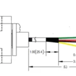 ASM 8031 Anodized Aluminum Load Cell outline dimensions