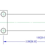 CLTD 4030 Stainless Steel Single Point Load Cell outline dimensions
