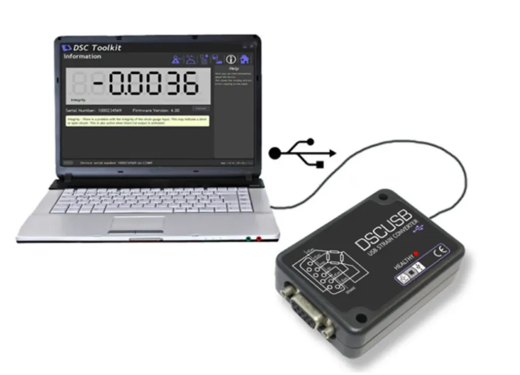 DSCUSB USB Strain Gauge Load Cell Digitizer Module