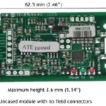 DSCUSB USB Strain Gauge Load Cell Digitizer Module dimensions