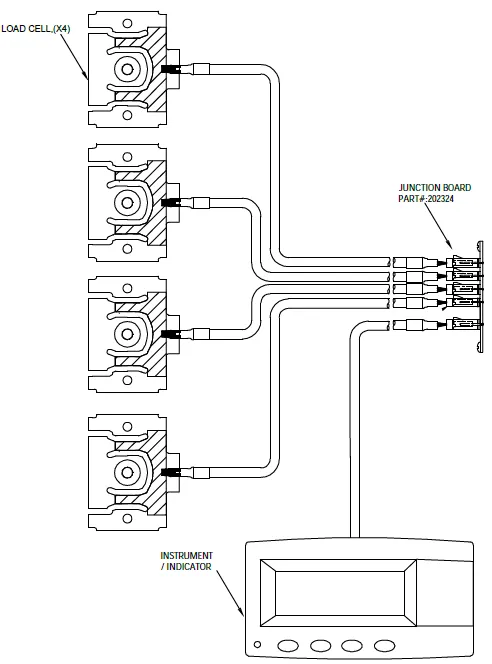 Junction board 202324 assembly
