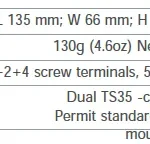 LAC74.1 Analogue Amplifier outline dimensions