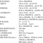 LGP 310 Tension Compression Pancake specification