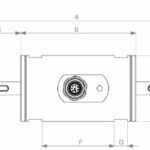 LXT 974 Torque Sensor outline dimensions