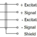 MBB 8004 Aluminum Bending Beam Load Cell wiring