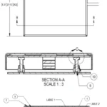 SBSSPD Digital Scale outline dimensions