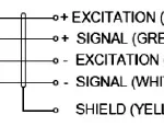 SNAM 8008 Single Point Deflection Transducer wiring