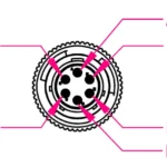 Tension and Compression Canister Load Cell COLC 5038 pin configuration