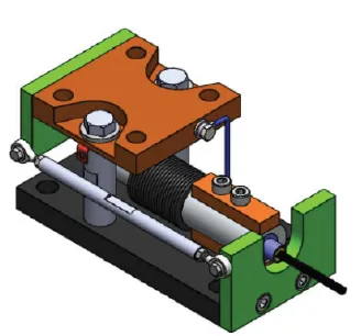 ZNSHDWM 1000WM55 Weigh Module outline dimensions