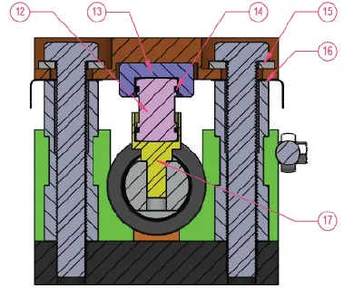 ZNSHDWM 1000WM55 Weigh Module outline dimensions