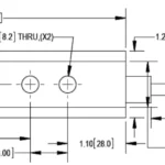 Digital Single Ended Beam ZNSHD 1057D outline dimensions-2