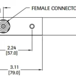 Digital Single Point Load Cell SPF5 outline dimensions-3