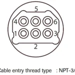 Sucker Rod Load Cell SRWF 8025 pin configuration