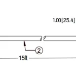 214609-LGP mating cable outline dimensions